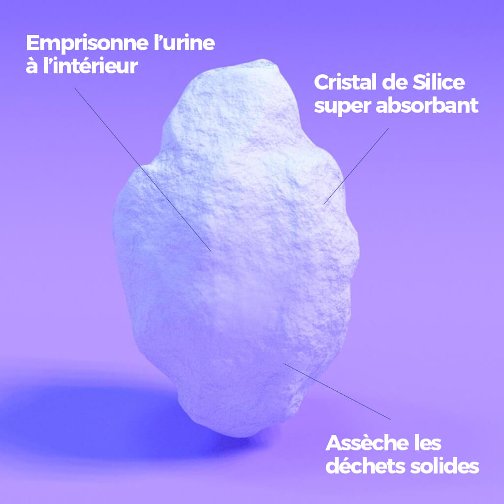 La Litière Pacha™ (3 Chats)